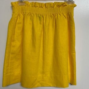 J.Crew Linen Skirt, Size 0